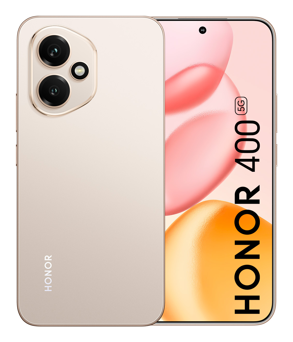 Honor 400 16,6 cm (6.55) Hybride Dual-SIM MagicOS 9.0 5G USB Typ-C 8 GB 512 GB 6000 mAh Gold (5109BUUV)