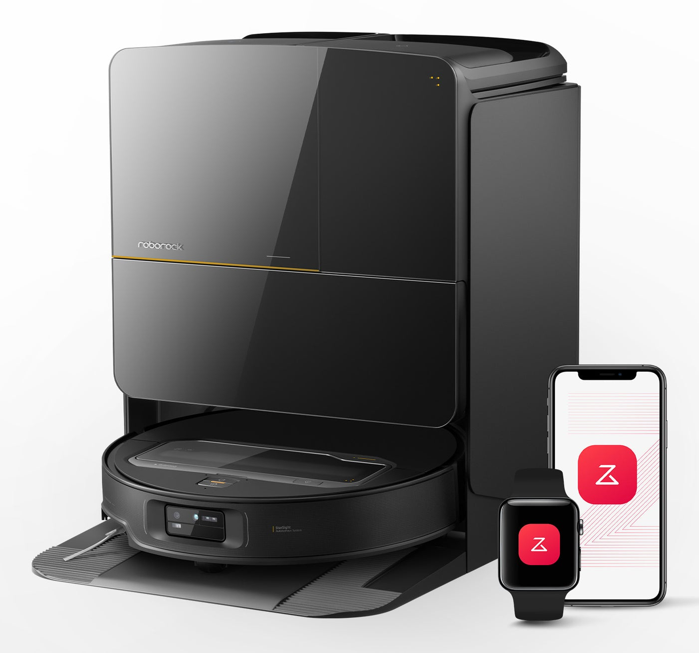 Saros Z 70 Saug-/Wischroboter schwarz