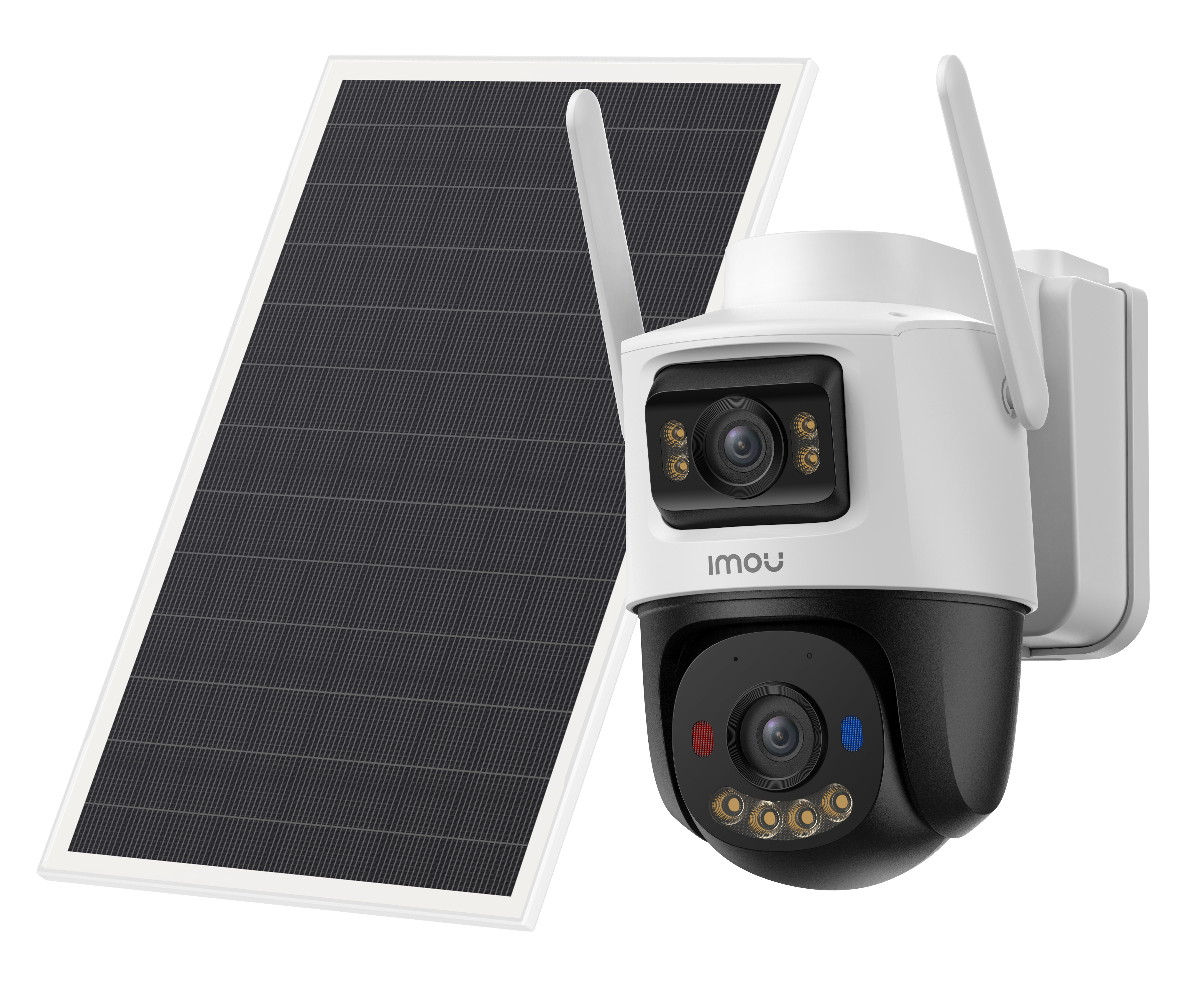 IMOU Überwachungskamera AOV Dual Kit, mit Solarpanel, außen, weiß