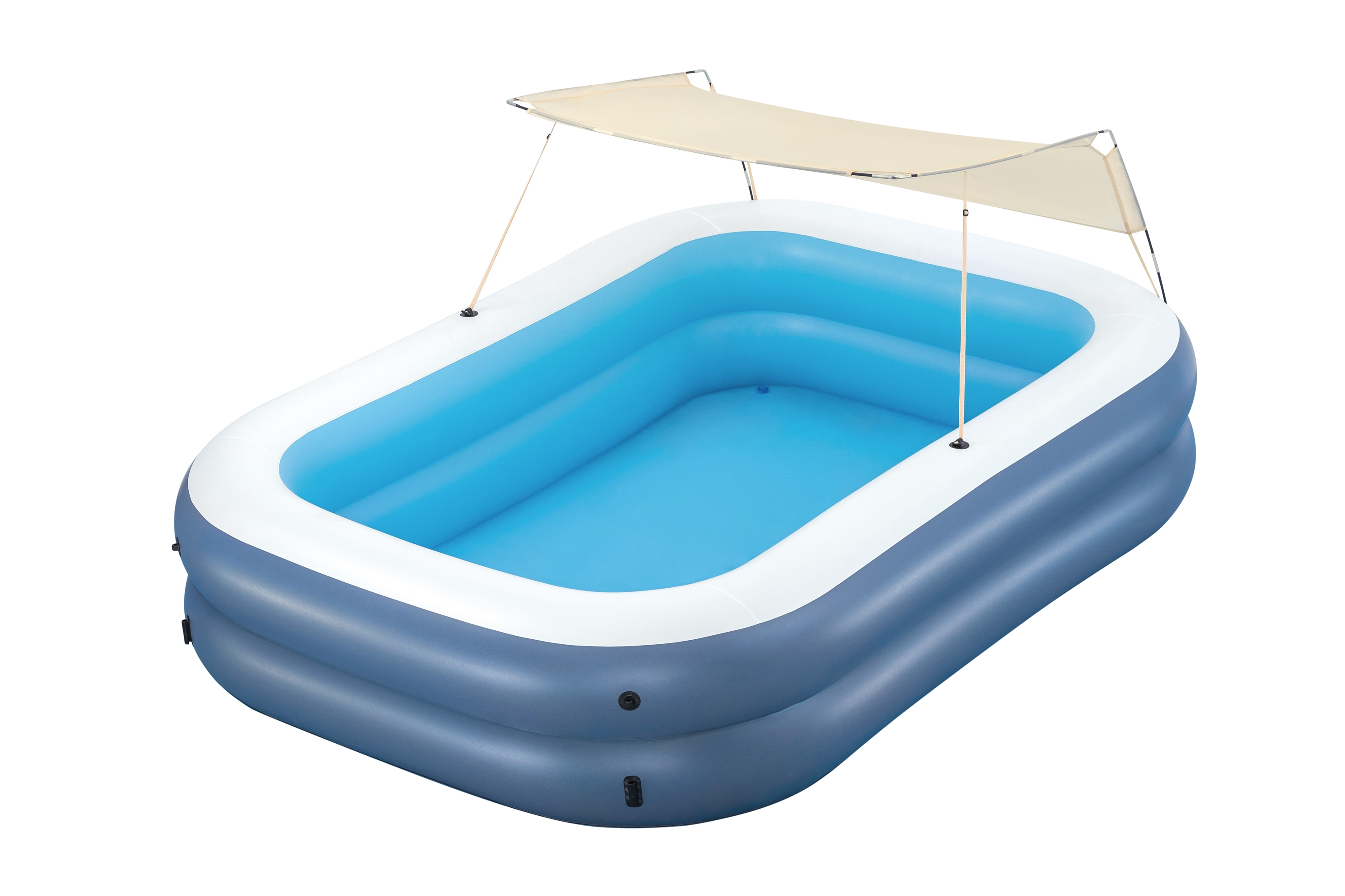 Bestway® Family Pool Summer Bliss™ mit Sonnenschutzdach 254 x 178 x 140 cm