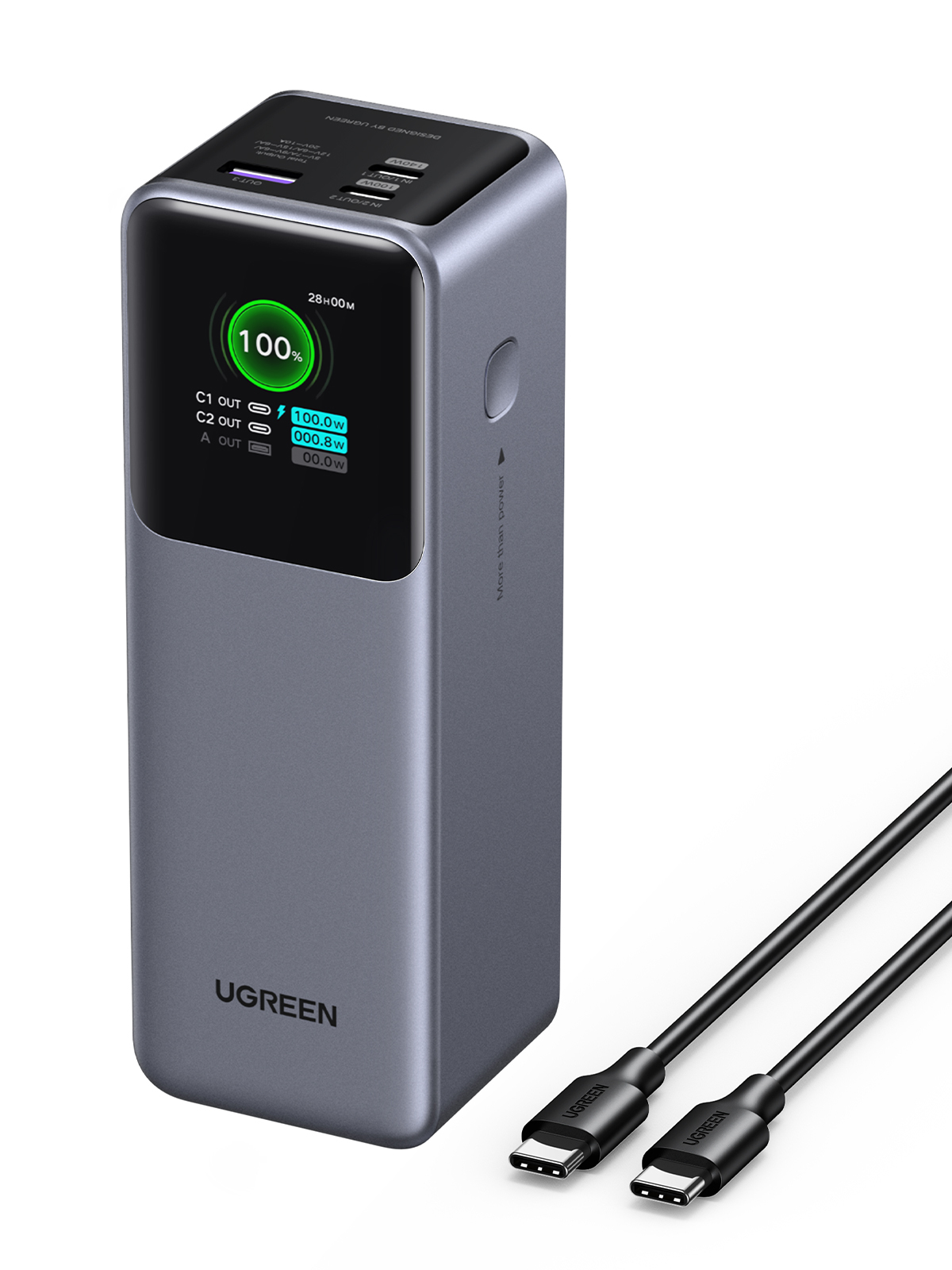 UGREEN 25000mAh 200W Fast Charging Powerbank (35525B)