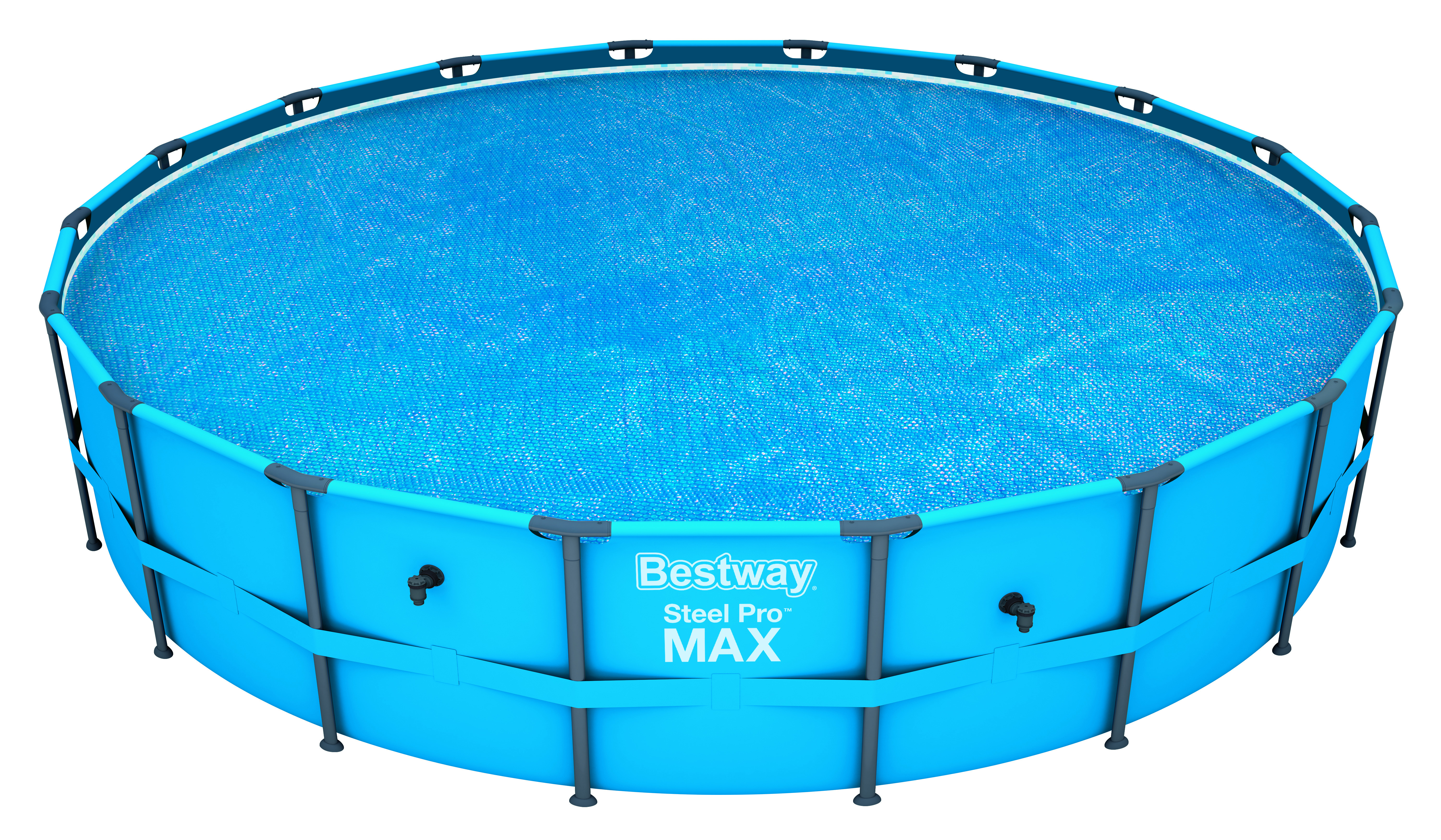 Bestway® Flowclear™ PE-Solarabdeckplane Ø 527 cm, blau, rund