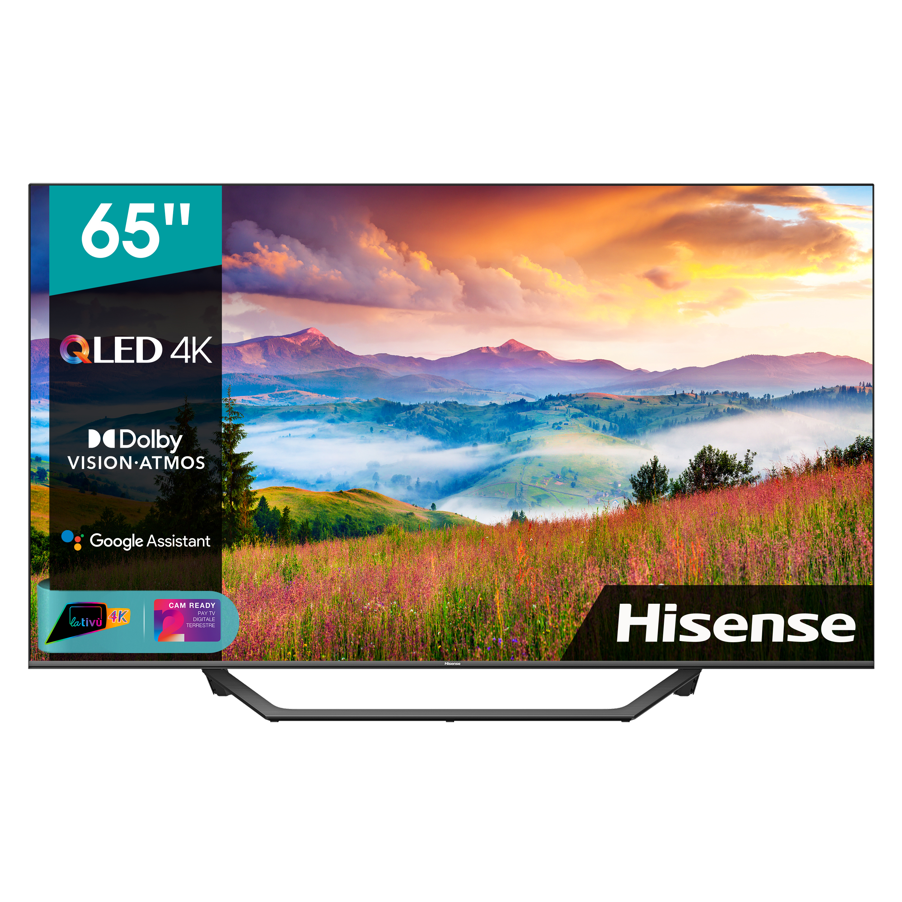 65A7GQ 164 cm (65") QLED-TV silber