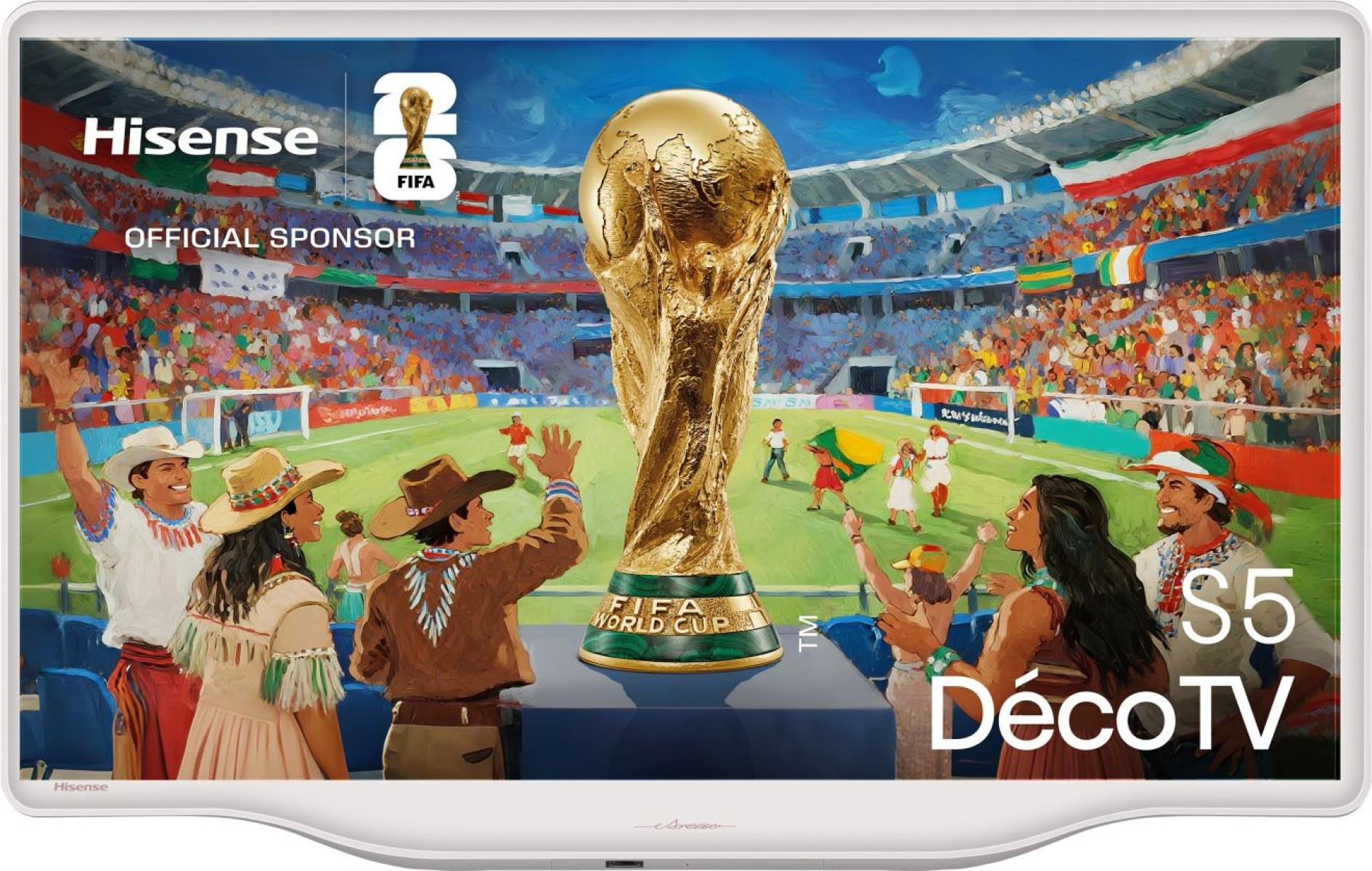 Hisense 32S5Q 32 Zoll QLED Full HD Smart-TV weiß VIDAA OS Dolby Atmos