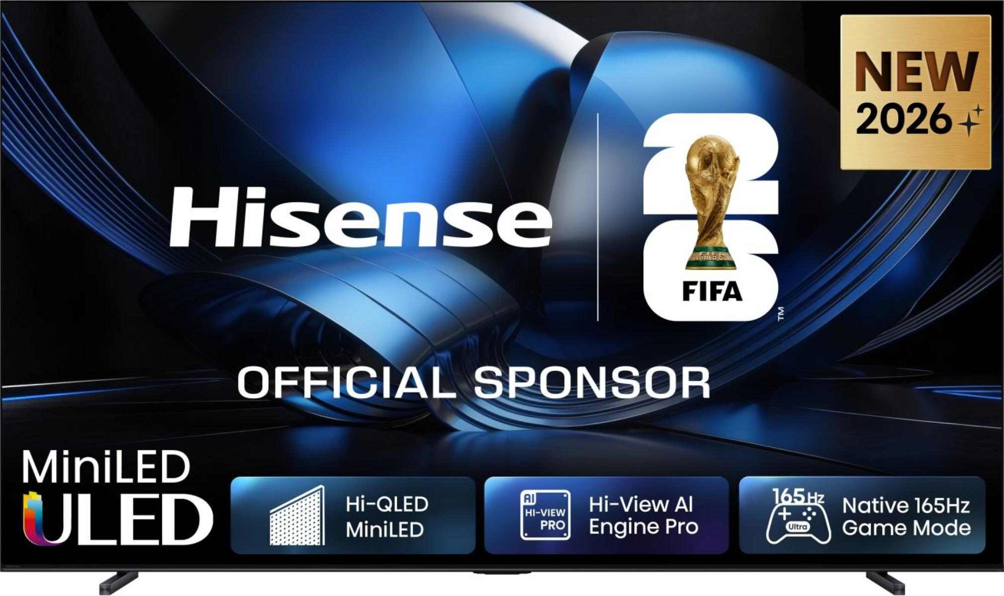 100U7DSE 253 cm (100") Hi-QLED MiniLED-TV schwarz