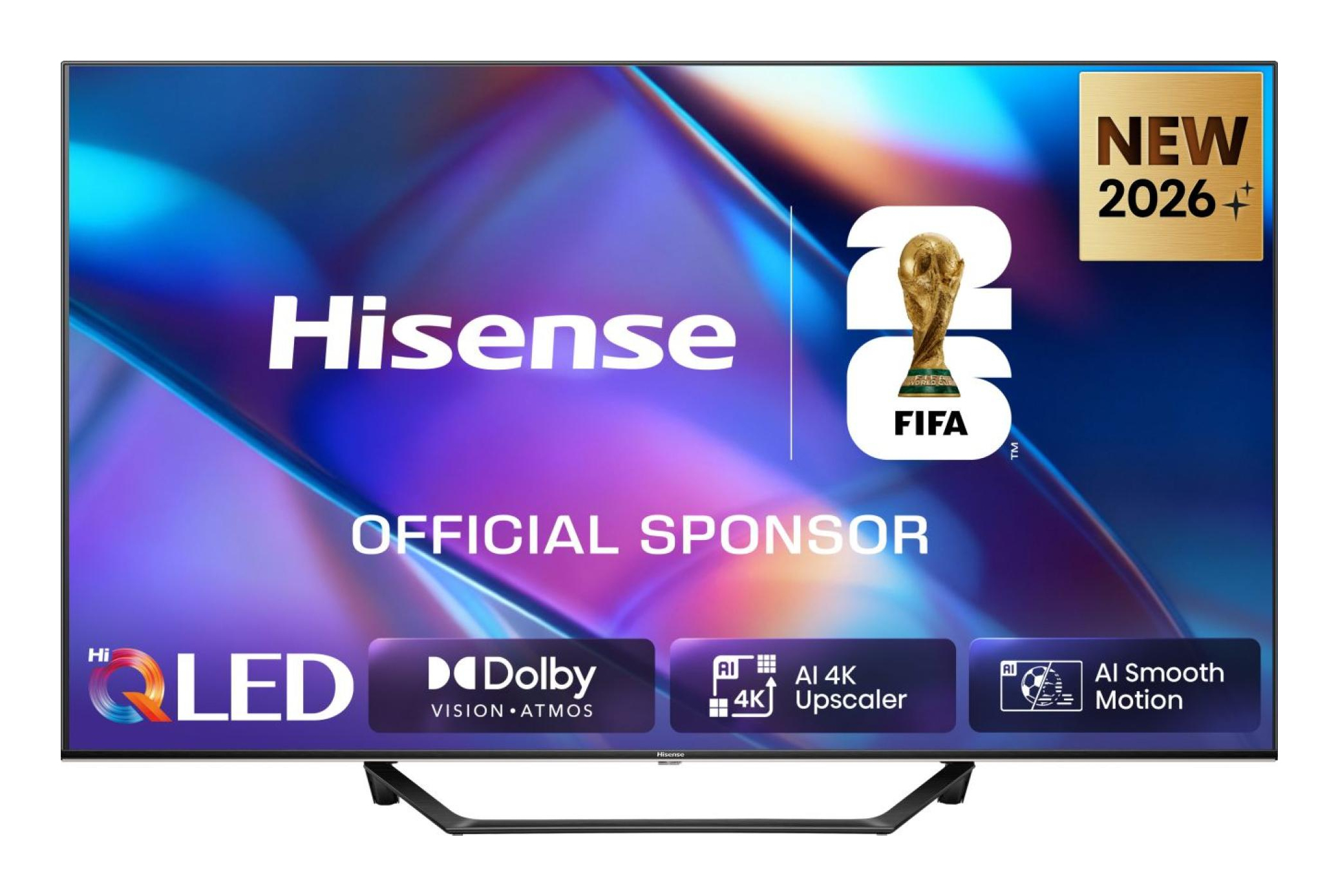 43A7DS 108 cm (43") Hi-QLED-TV schwarz