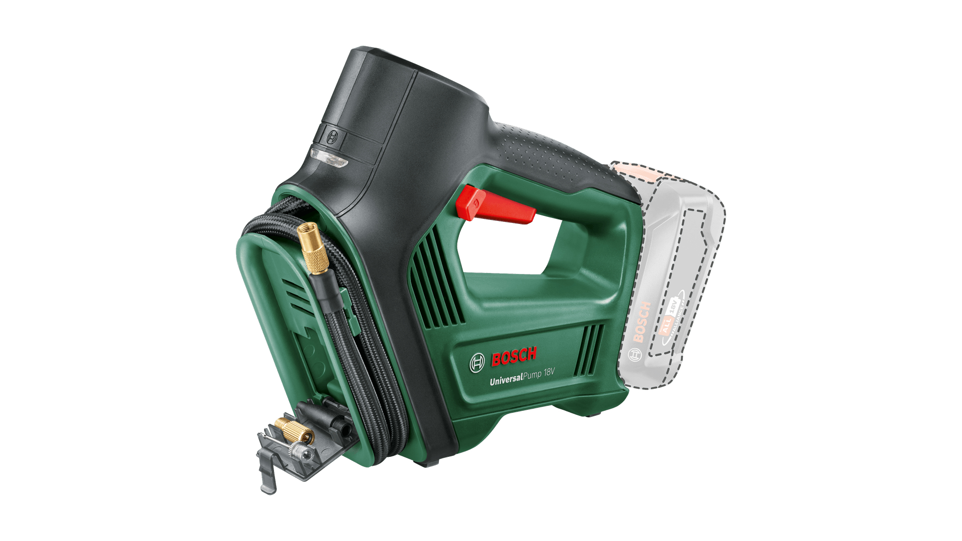 Bosch UniversalPump - Pneumatic pump - schnurlos 1,5 Ah - ohne Batterie - 1,2 kg (0603947100)