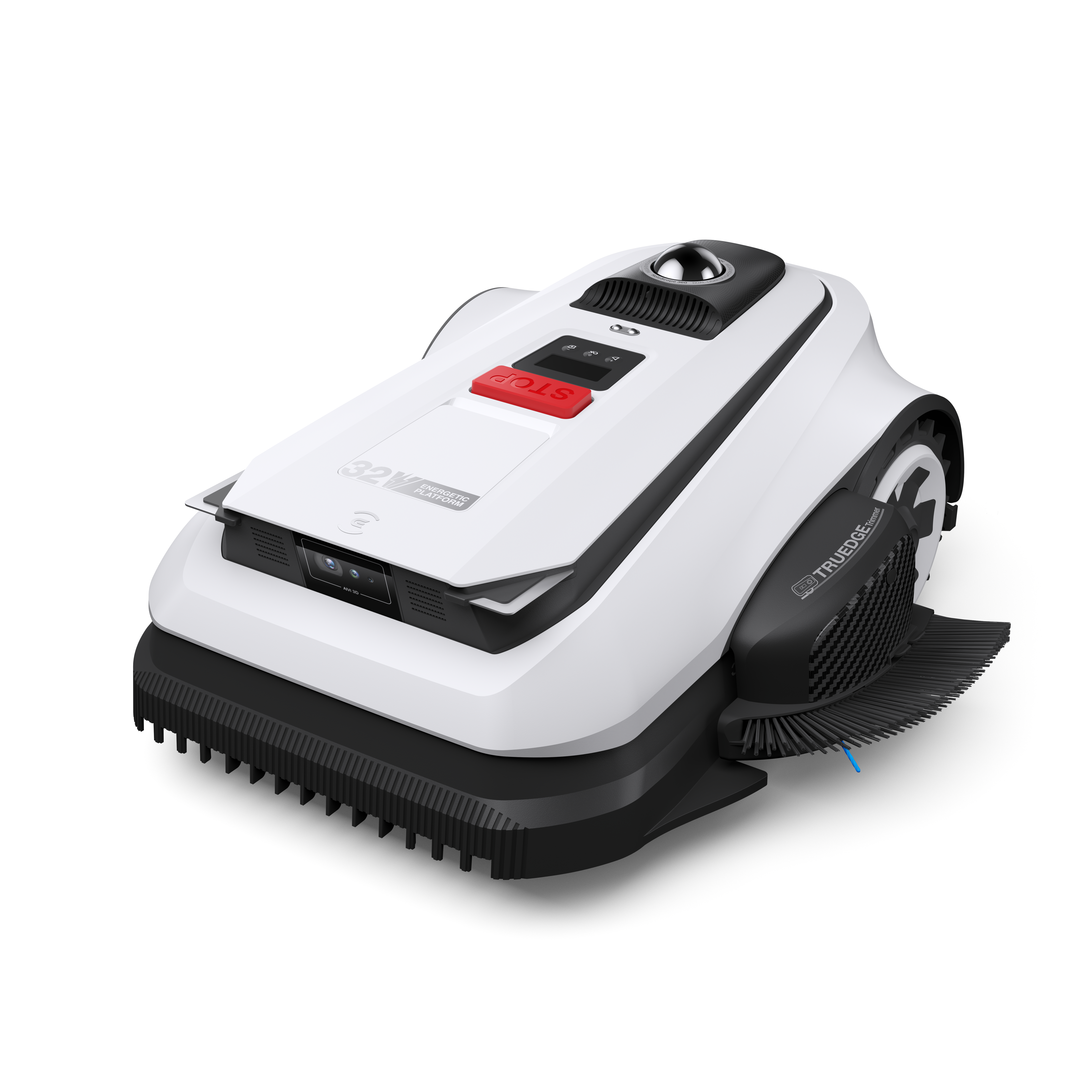 ECOVACS Robotic Lawn Mower black white GOAT A1600 LiDAR PRO Care Kit (GOAT A1600) (GOAT A1600)