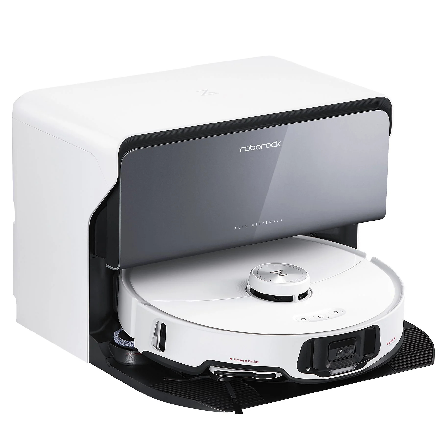 Roborock S8 MaxV Ultra Roboter-Staubsauger 2,77 l Kombi Weiß (R100049)