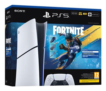 Sony Playstation 5 SLIM Digital 825GB (E Chassis) Flowering Fortnite Bundle