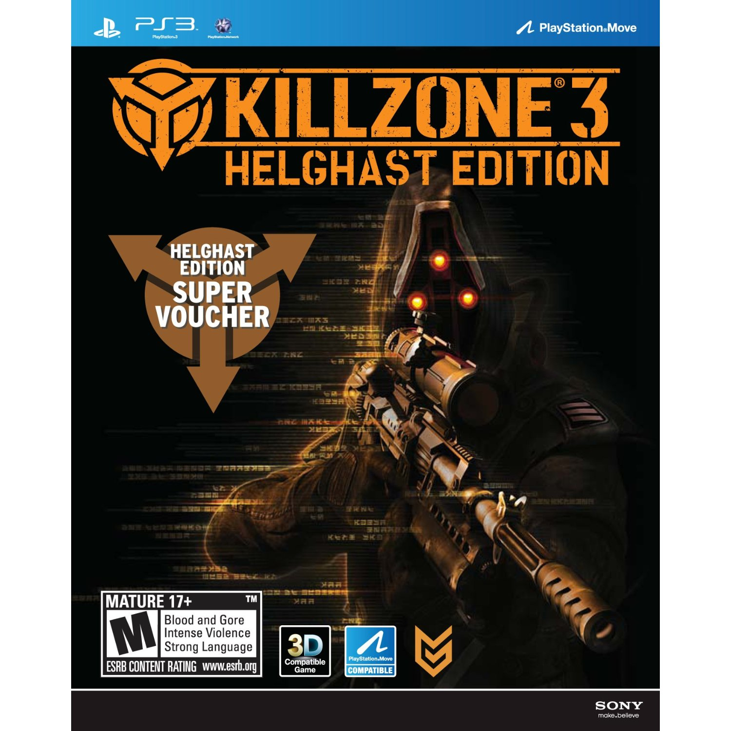 PS3 - Killzone 3 #Helghast Edition (AT Version) (mit OVP) (gebraucht) USK18