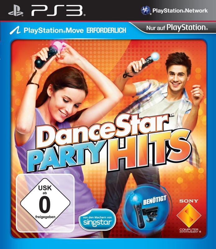 PS3 - DanceStar: Party Hits (benötigt Move) (DE Version) (mit OVP) (sehr guter Zustand) (gebraucht)
