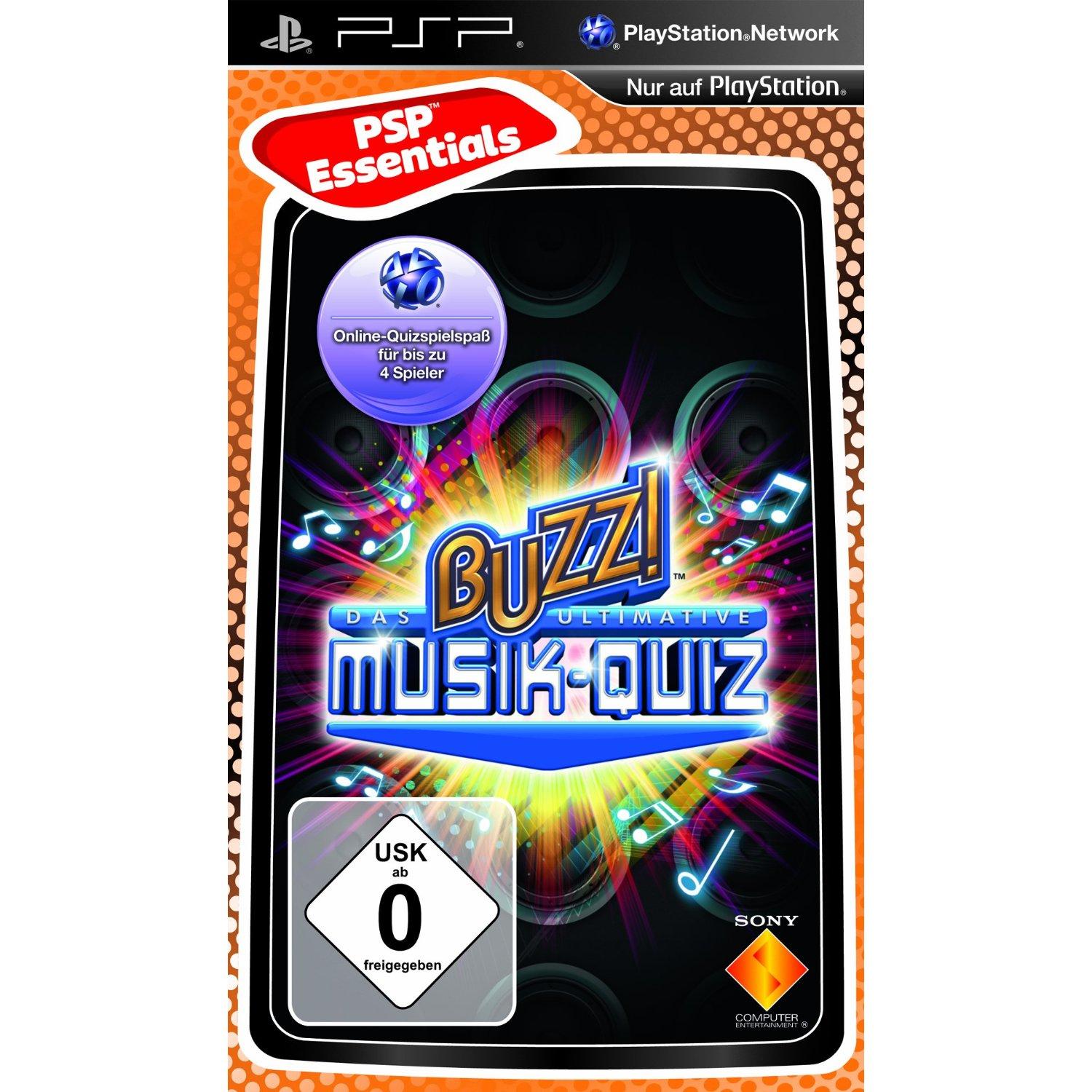 PSP - BUZZ!: Das ultimative Musik-Quiz [Essentials] (DE Version) (mit OVP) (gebraucht)