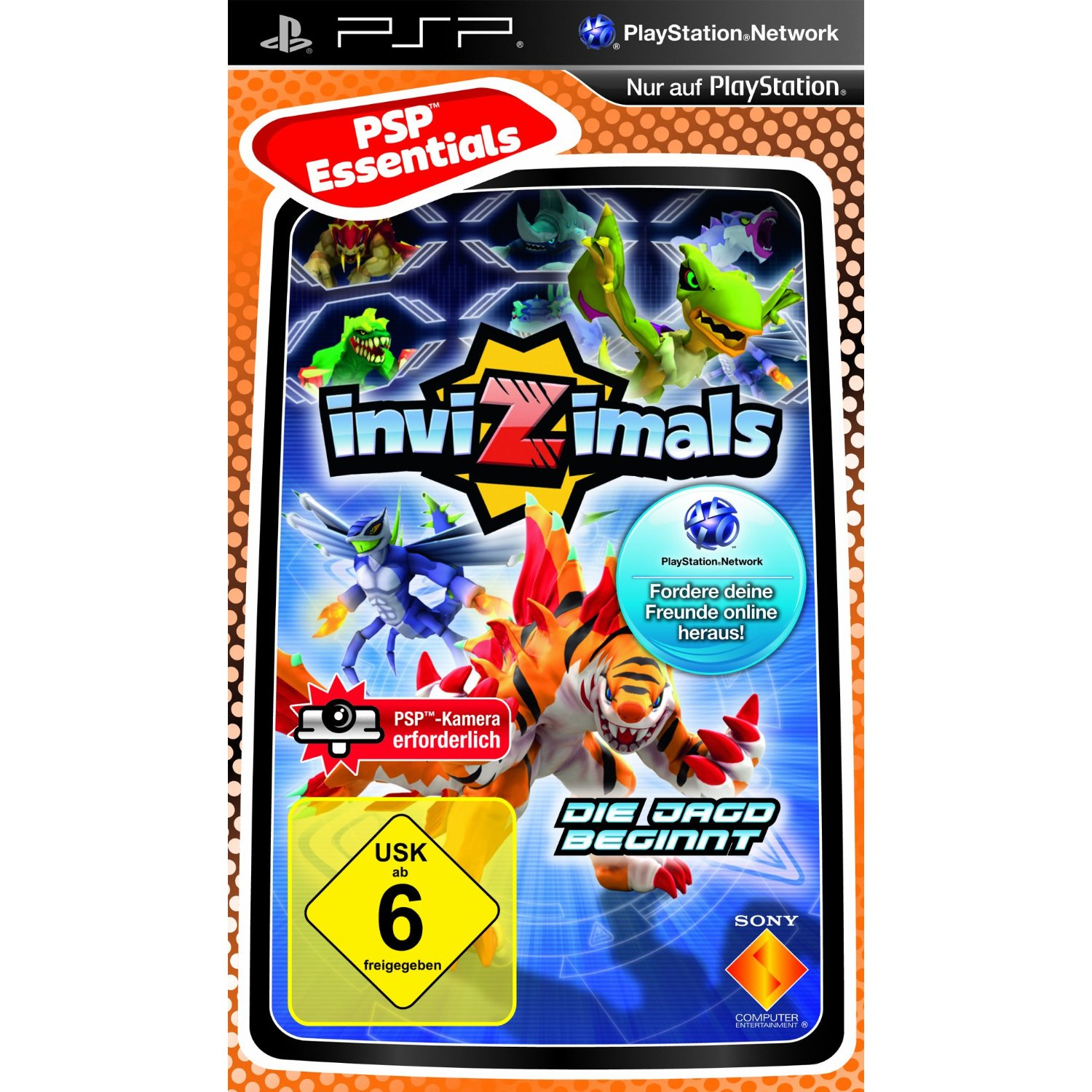 PSP - Invizimals 1: Die Jagd beginnt (inkl. AR-Karte) [Essentials] (DE Version) (mit OVP) (sehr guter Zustand) (gebraucht)