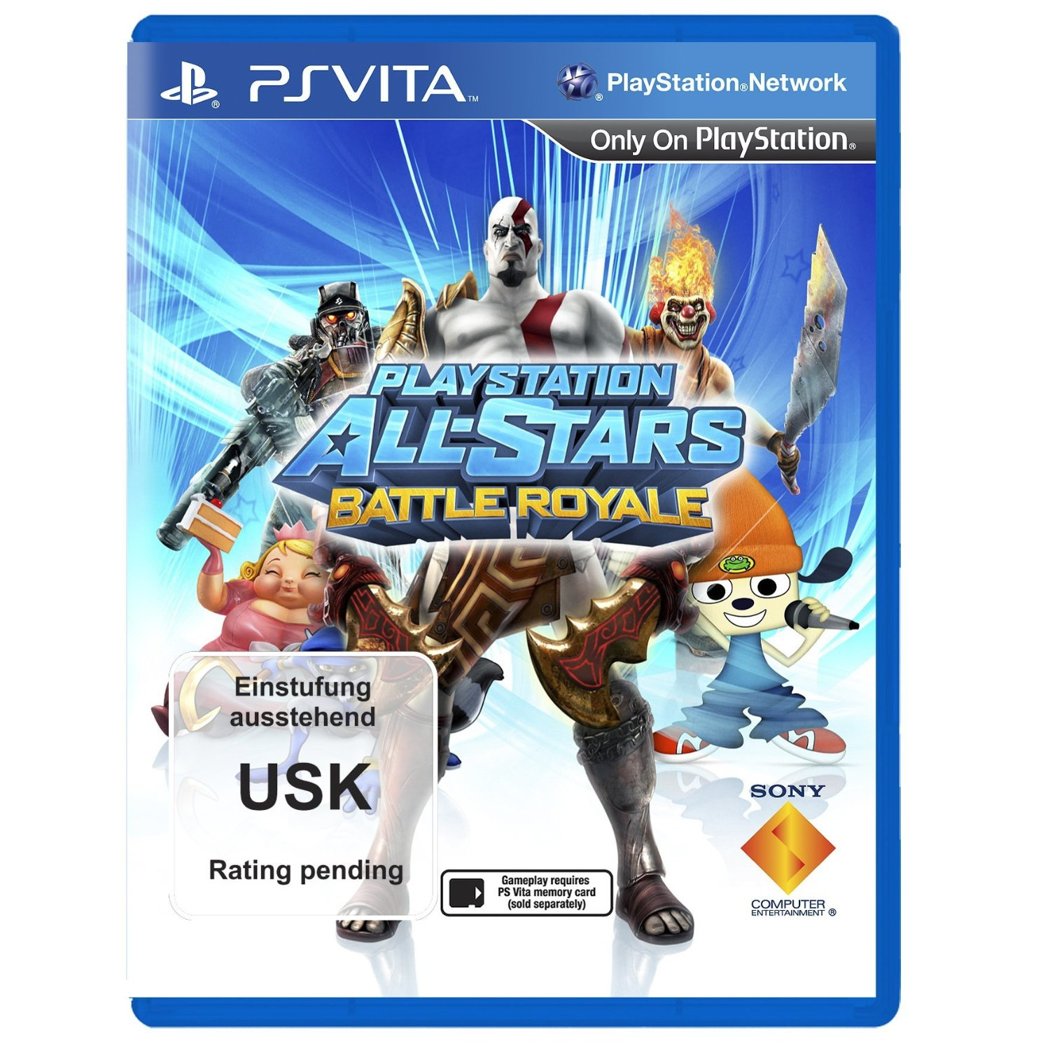 PS Vita - PlayStation All-Stars Battle Royale (DE Version) (mit OVP) (sehr guter Zustand) (gebraucht)