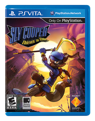 PS Vita - Sly Cooper: Jagd durch die Zeit (DE Version) (mit OVP) (gebraucht)