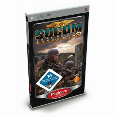 PSP - SOCOM U.S. Navy Seals: Fireteam Bravo 2 [Platinum] (DE Version) (mit OVP) (gebraucht)