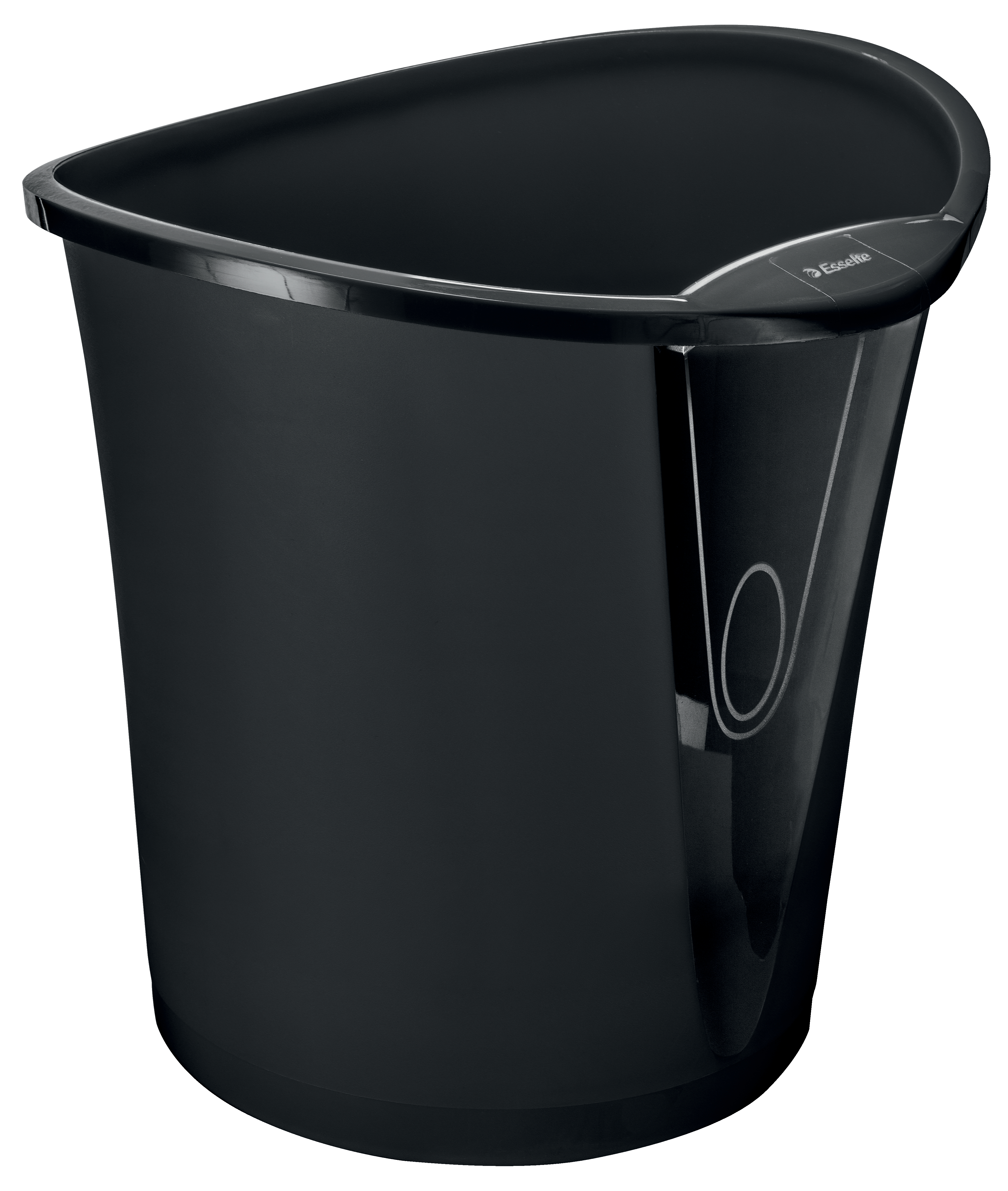 12 x Leitz Papierkorb Intego 18l schwarz