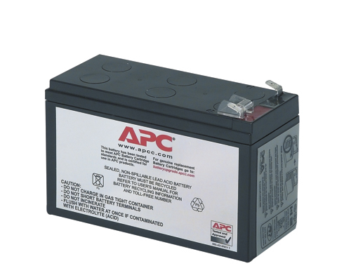 APC - USV-Akku - Bleisäure - 7 Ah - Schwarz - für P/N: CP24U12NA3-F4, CP24U12NA3-F5, CP27U13AZ3-F, CP27U13NA3-G, CP27U13NA3-S, CP27U13SC3-F (RBC40)
