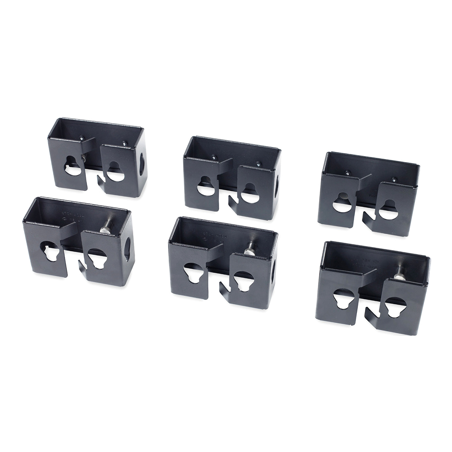 APC Cable Containment Brackets with PDU Mounting - PDU-Montagehalterungen - Schwarz - für NetShelter SX (AR7710)