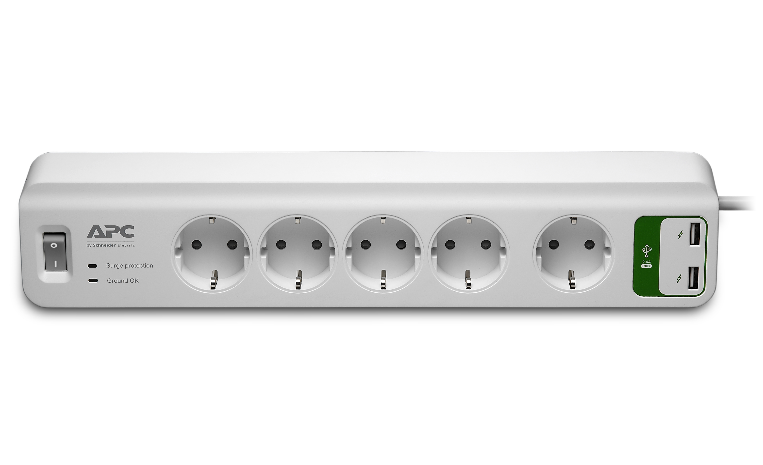 Schneider Electric APC Essential SurgeArrest 5 Schuko Ausgänge 230V Ge