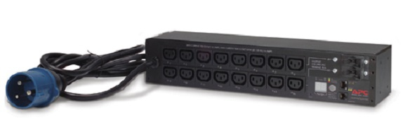 APC Switched Rack PDU AP7922B - Stromverteilungseinheit (Rack - einbaufähig) - Wechselstrom 230 V - Ethernet 10/100 - Eingabe, Eingang IEC 60309 32A - Ausgangsanschlüsse: 16 (power IEC 60320 C13) - 2U - 3.66 m Schnur - für P/N: SCL400RMJ1U, SCL500RMI