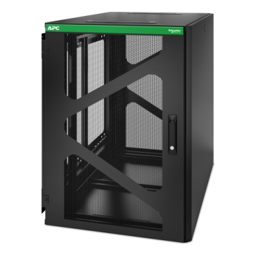 APC NetShelter - Schrank - geeignet für Wandmontage - 18U - 48.3 cm (19) (AR118SM)