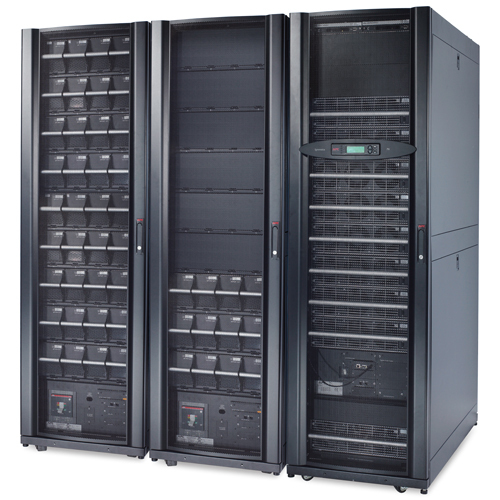 APC Symmetra PX 128kW Scalable to 160kW - Strom - Anordnung - Wechselstrom 400 V - 128 kW - 128000 VA - 3 Phasen - 42HE - Schwarz (SY128K160H)