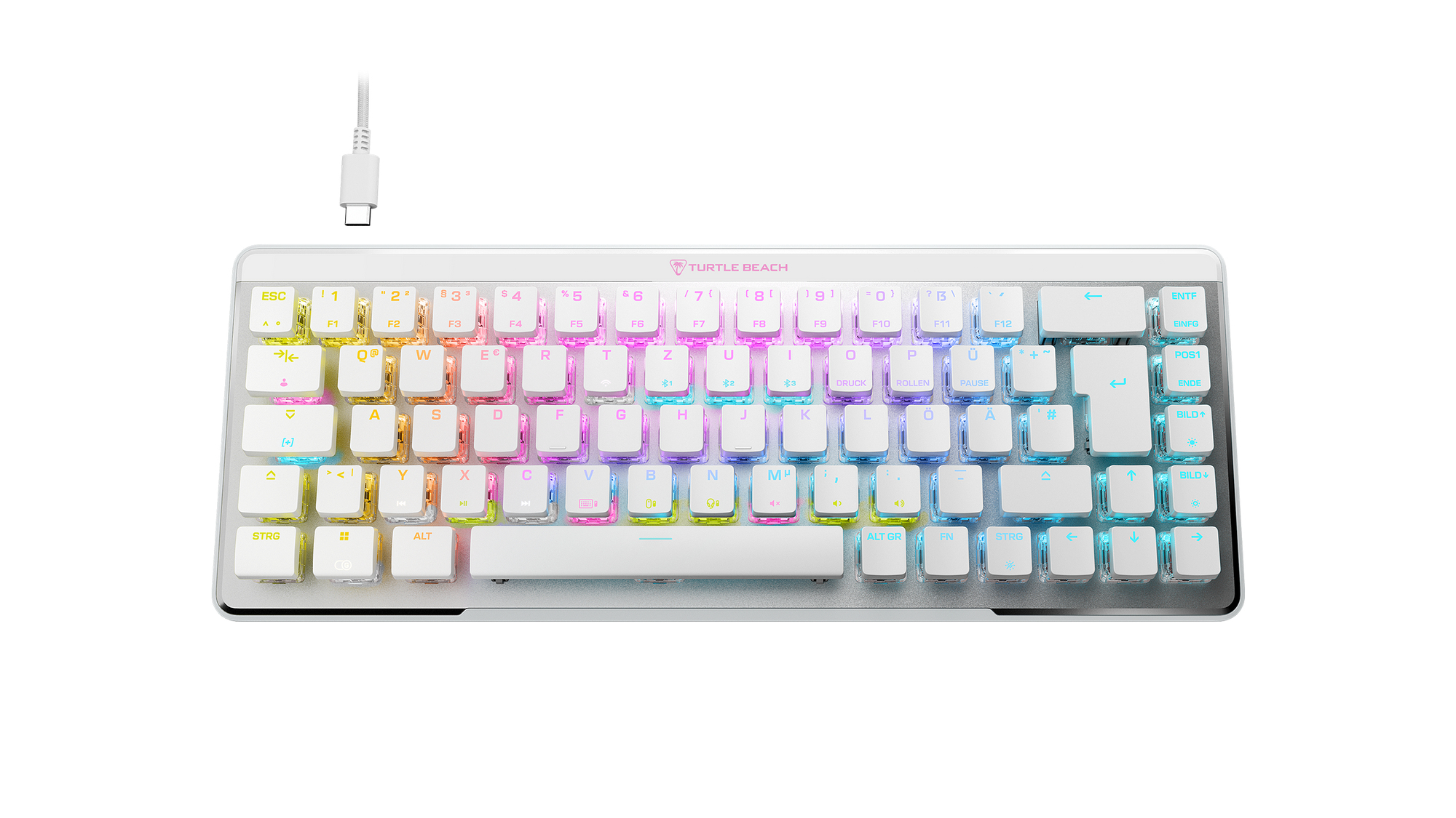 Vulcan II Mini Air (DE) Kabellose Gaming Tastatur weiß