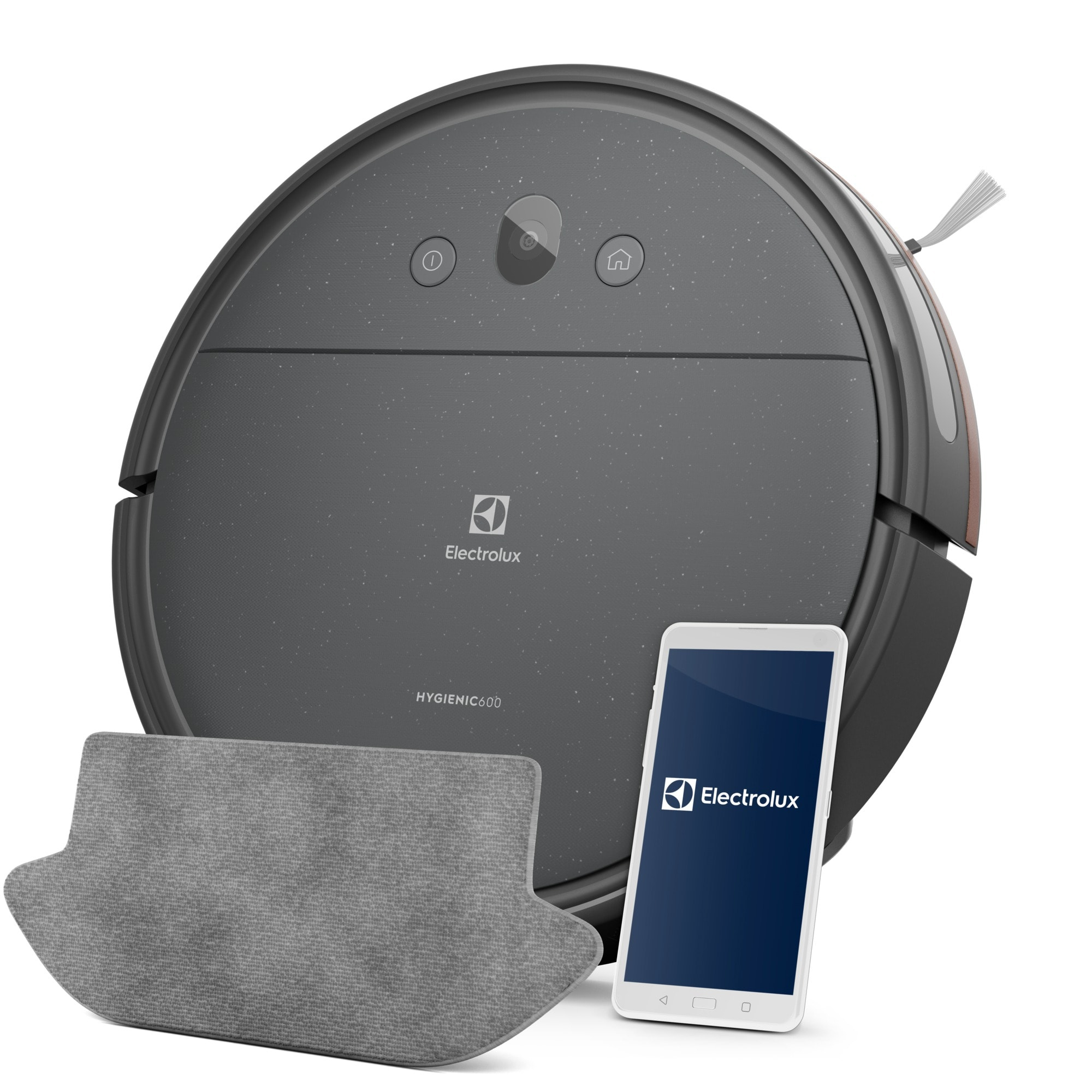 Electrolux ER61UW1DG Roboter-Staubsauger 0,22 l Beutellos Schwarz (ER61UW1DG)