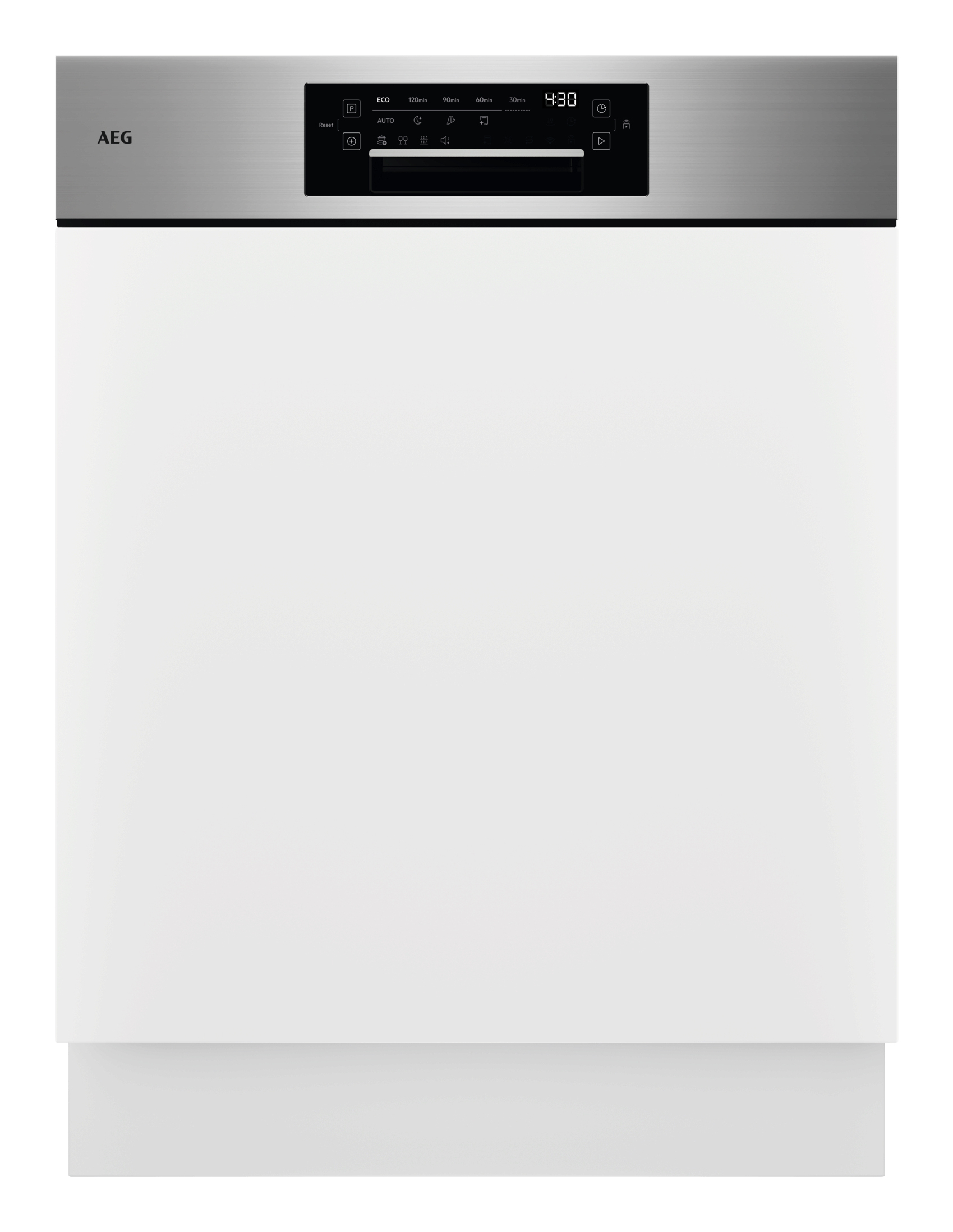 GT8205ASFM teilintegrierbarer 60 cm Geschirrspüler edelstahl