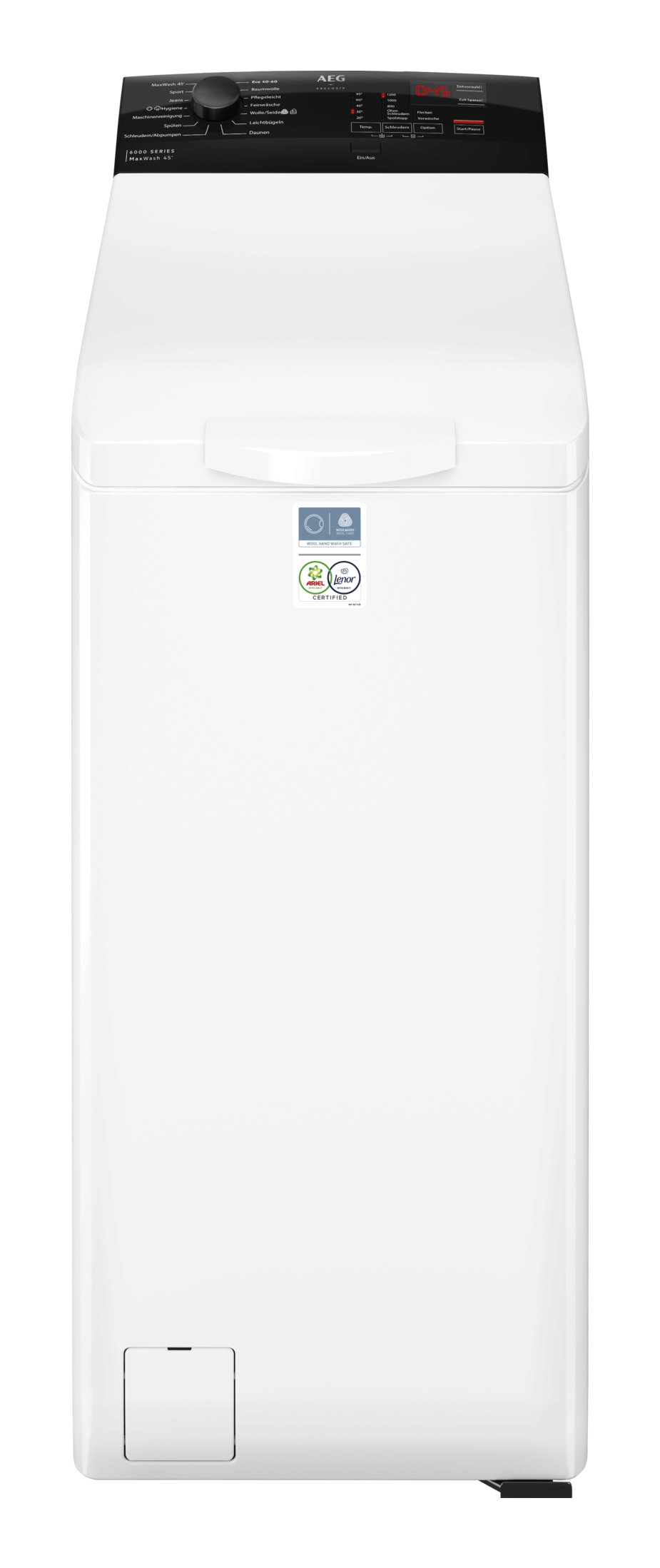 Lavamat LTR6E4E269 Waschmaschine-Toplader weiß