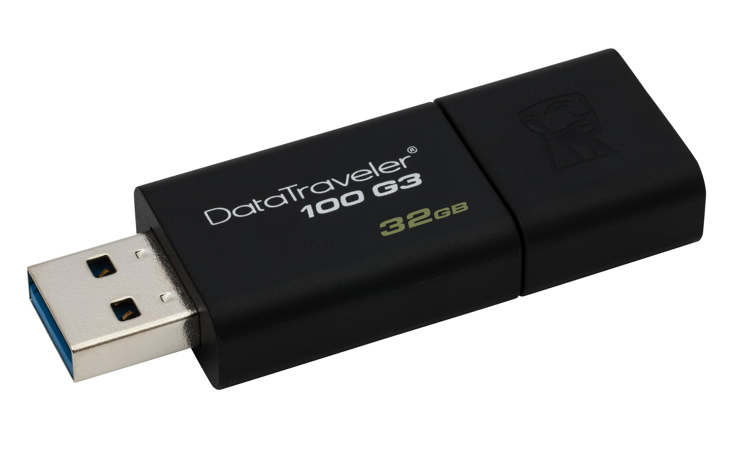 Kingston Technology Kingston Data Traveler 100 G3, USB 3.0, 32GB, Schw