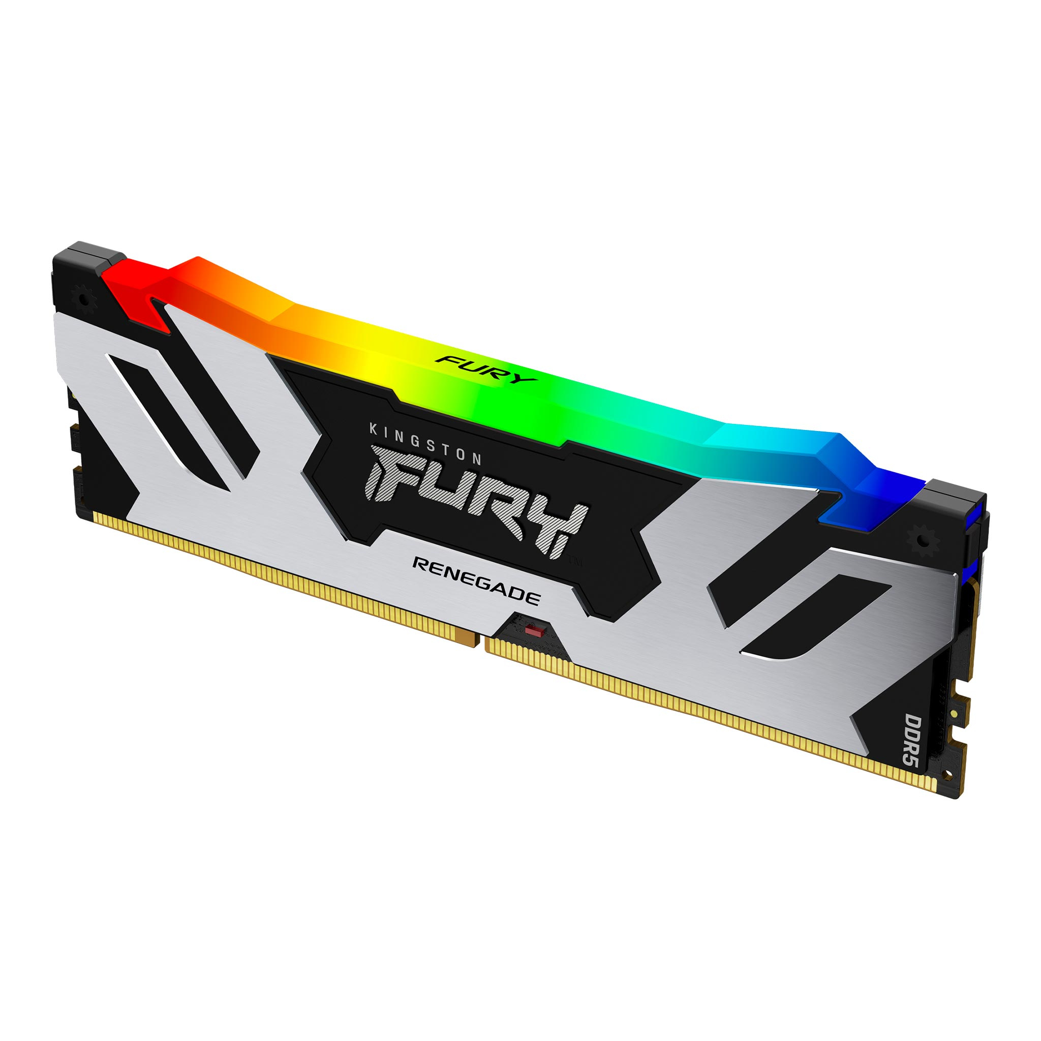 Kingston FURY Renegade RGB - DDR5 - Modul - 16 GB - DIMM 288-PIN - 6400 MHz / PC5-51200 - CL32 - 1.1 V - ungepuffert - on-die ECC (KF564C32RSA-16)