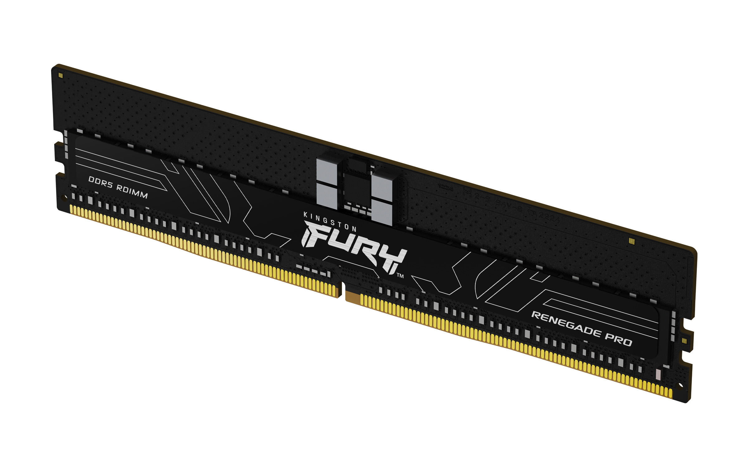 Kingston FURY Renegade Pro - DDR5 - Modul - 16GB - DIMM 288-PIN - 3000 MHz / PC5-48000 - CL32  registriert - on-die ECC - Schwarz (KF560R32RBE-16)