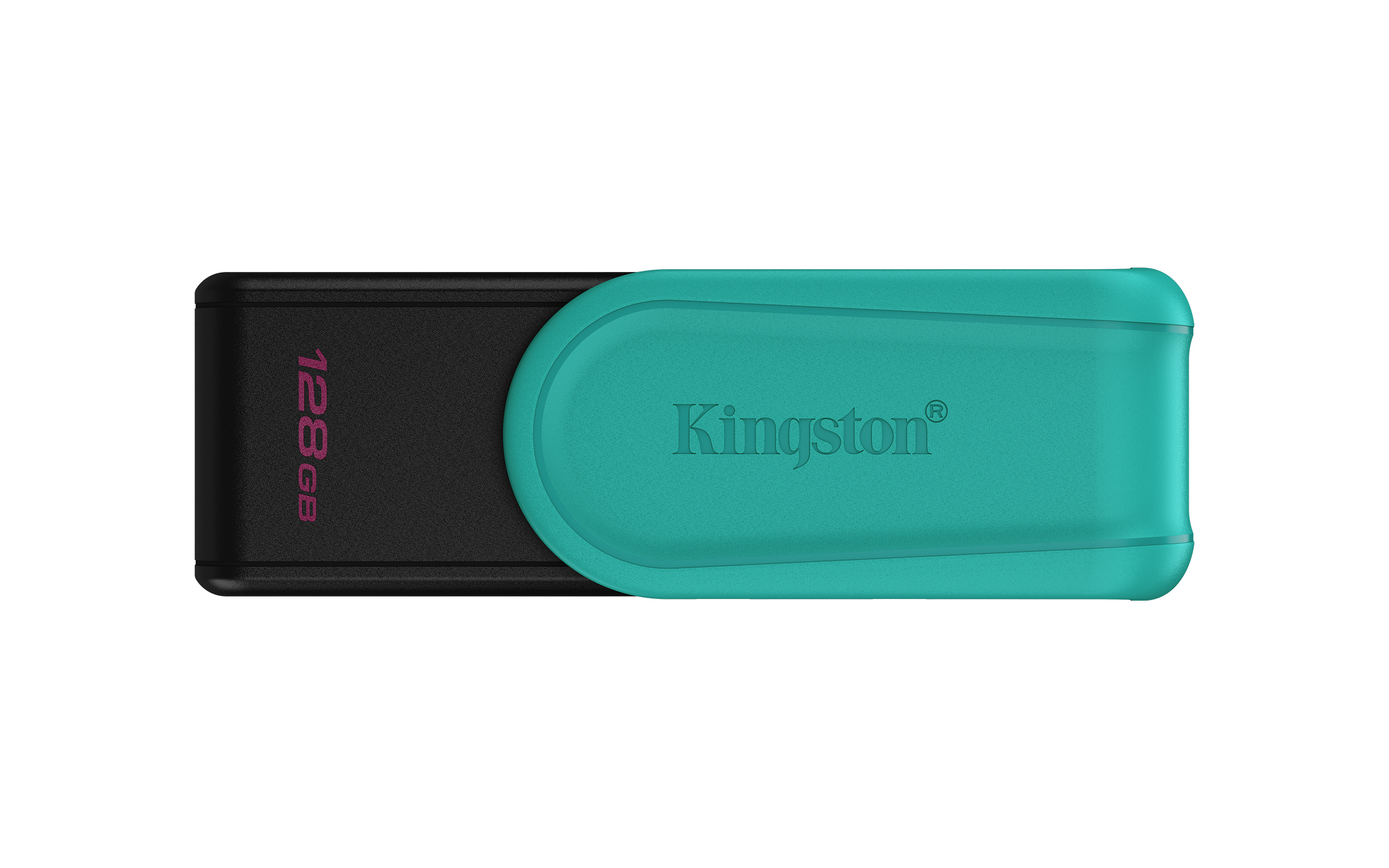 Kingston Technology 128GB Portable USB 3.2 Gen 1 DataTraveler Exodia S (Schwarz/Türkis) USB-Stick 128 GB
