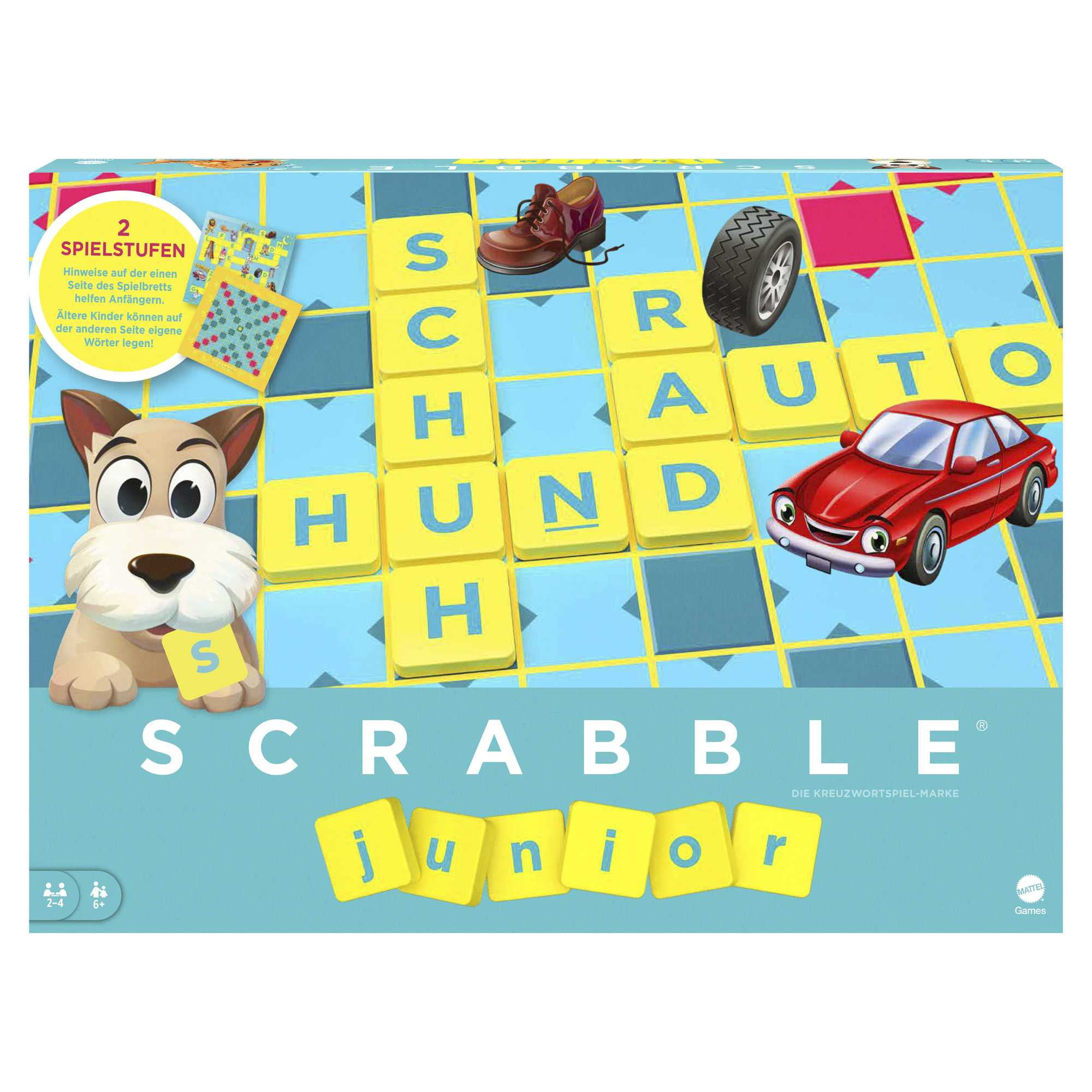 Mattel GAMES Scrabble Junior Brettspiel, 1 St.