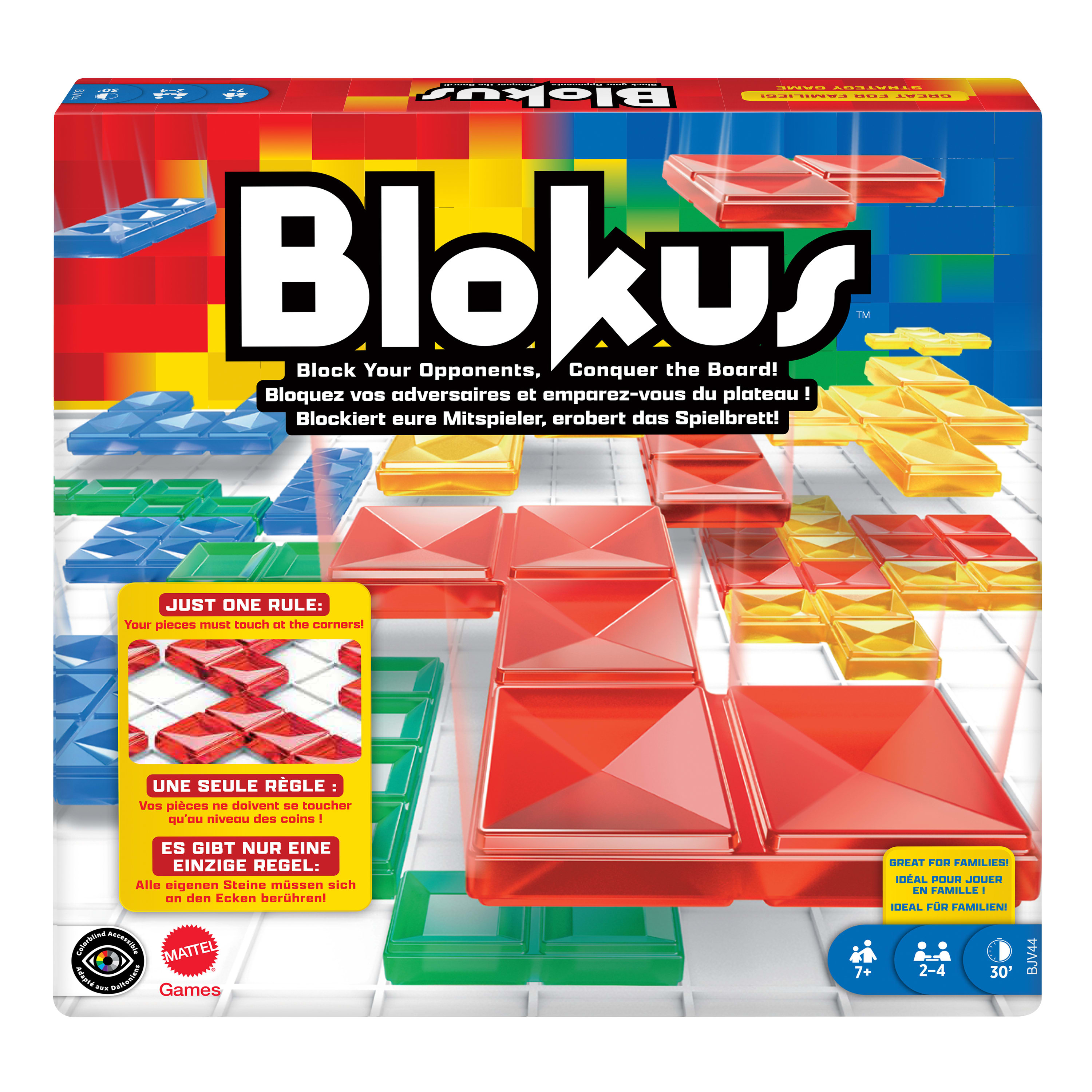 Mattel GAMES Blokus Geschicklichkeitsspiel, 1 St.