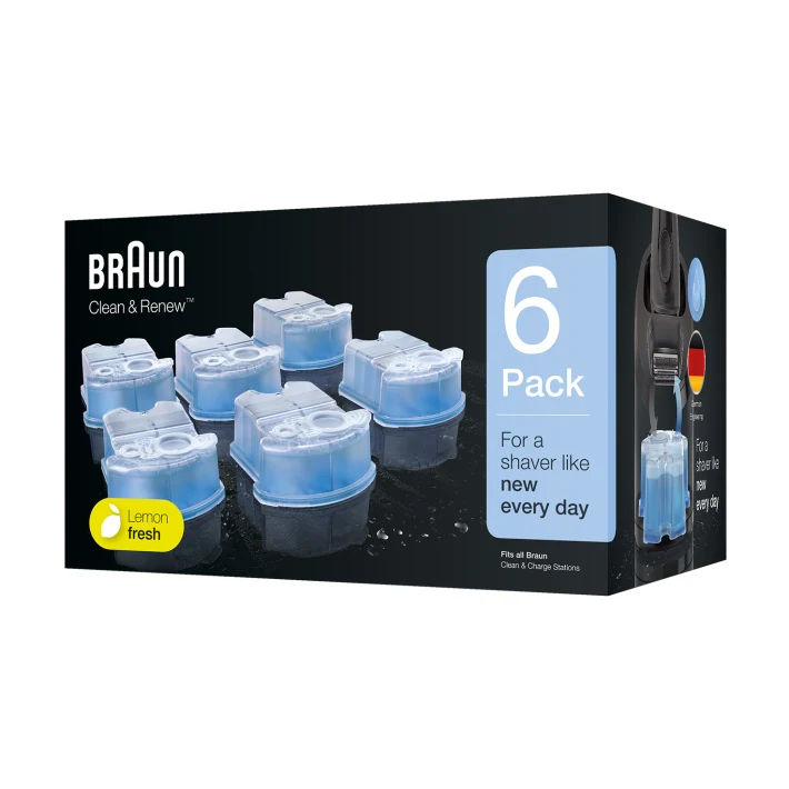 Braun Reinigungskartusche CCR 6 - 3in1 Shaver Care 6er Pack