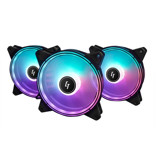 Chieftronic Nova NF-1225RGB - Gehäuselüfter - 120 mm (NF-3012-RGB)