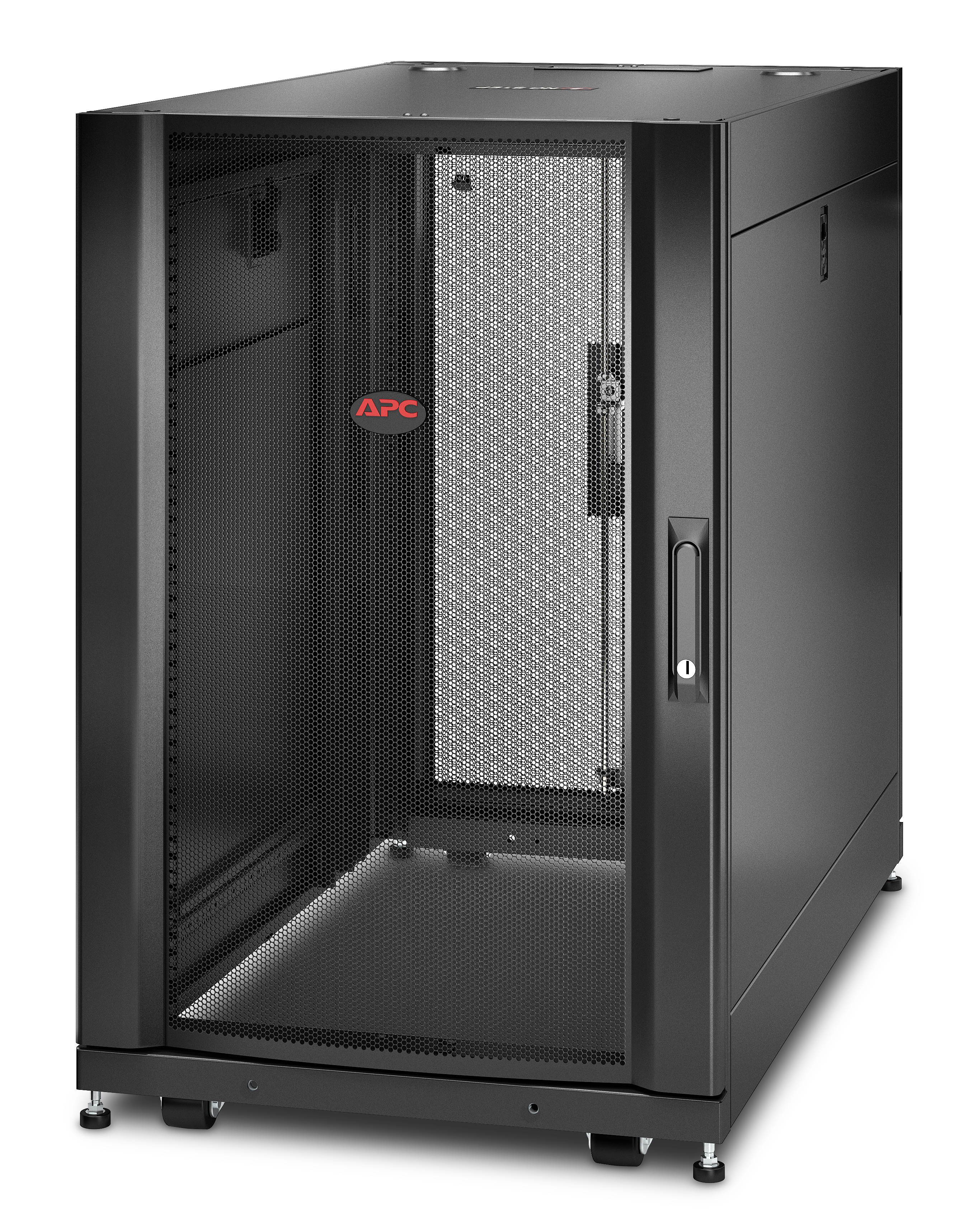 APC NetShelter SX - Schrank Netzwerkschrank - Schwarz - 18U - 48,3 cm (19) - für P/N: SURT48RMXLBP (AR3106)