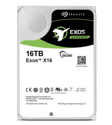 Seagate Exos X16 Enterprise HDD - 16TB