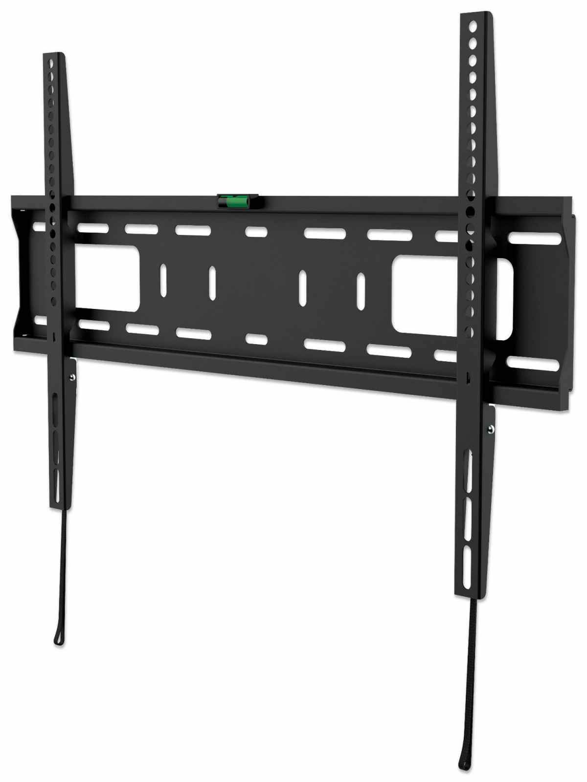 Manhattan Monitor/TV Wall Mount (fixed), 1 screen, 37-70, Vesa 200x200 to 600x400mm, Max 50kg, Black - Wandhalterung für LCD-/Plasmafernseher (Ultra-dünn) - Stahl - Schwarz - Bildschirmgröße: 94-177.8 cm (37-70)