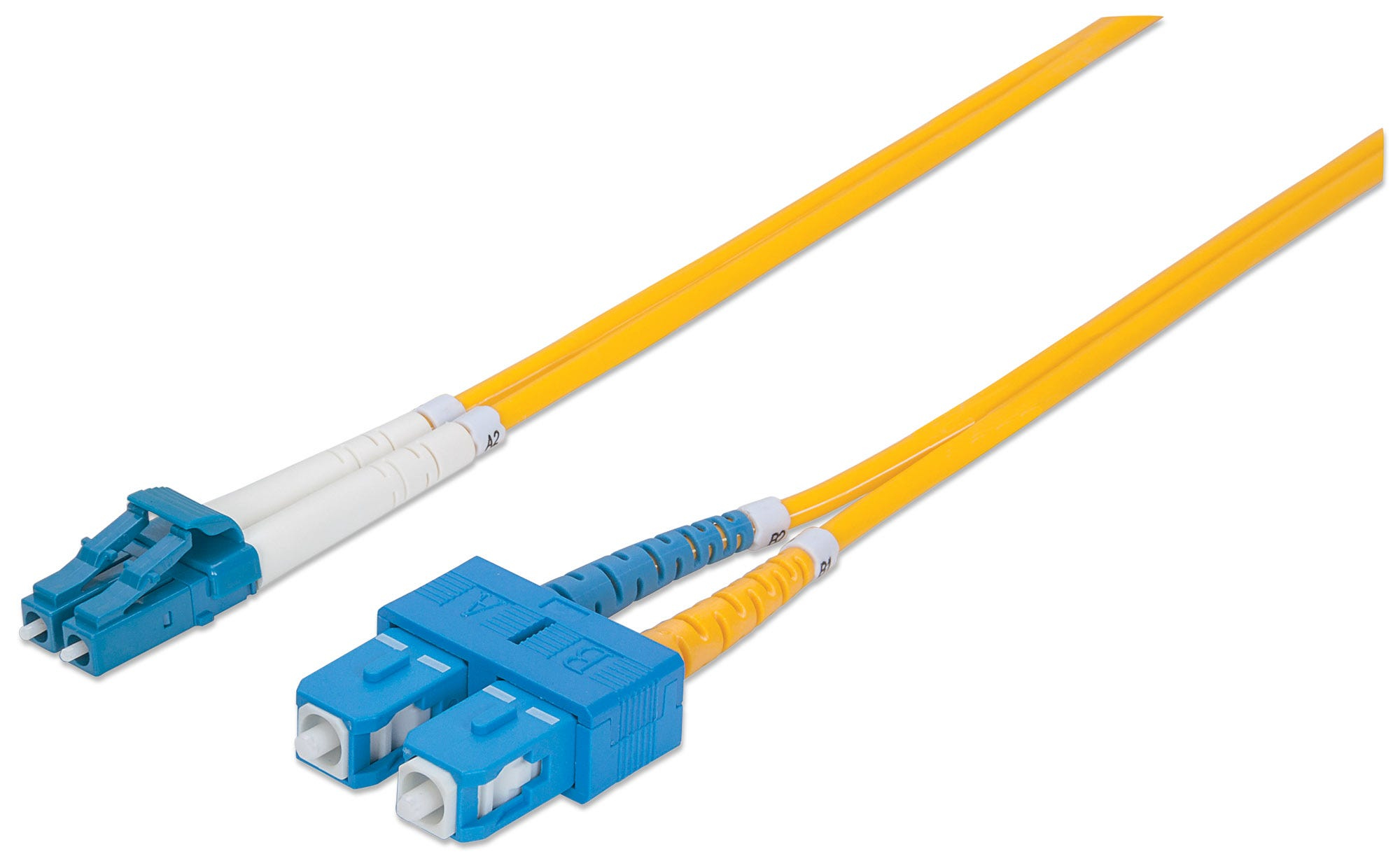 LWL LC > SC OS2 Anschlusskabel (2 m) gelb Singlemode