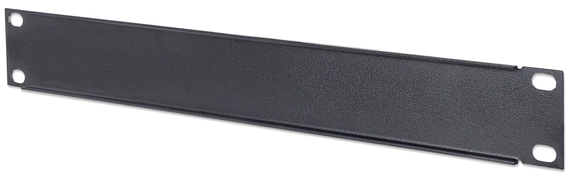10" Blindabdeckung 1HE Zubehör schwarz