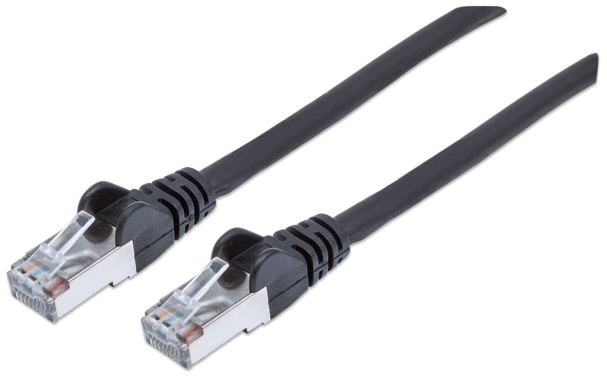 Patchkabel RJ45 S/FTP Cat6 LSOH schwarz (30m)