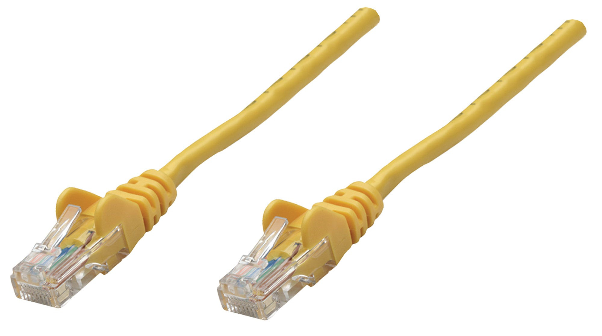 Patchkabel Cat6A CU S/FTP LSOH gelb (0,25 m)