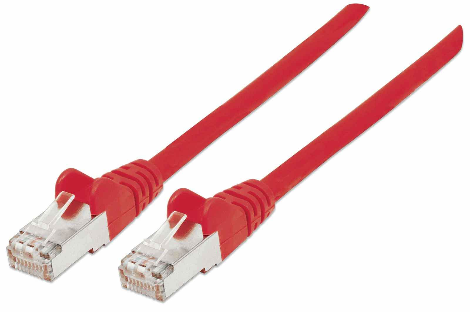 Patchkabel mit Cat7-Rohkabel S/FTP Patchkabel rot