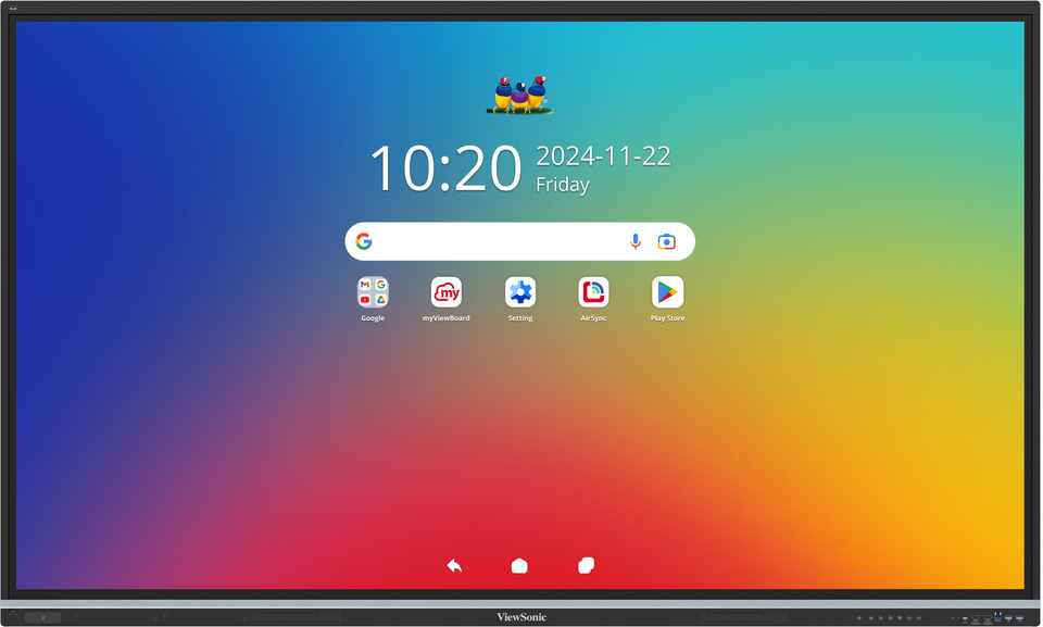 ViewSonic IFP8651-3C, 86, Multi-Point Touch, Android 14, 9H, 4K UHD (3840x2160), 450nits, 8GB RAM/128GB (IFP8651-3C)
