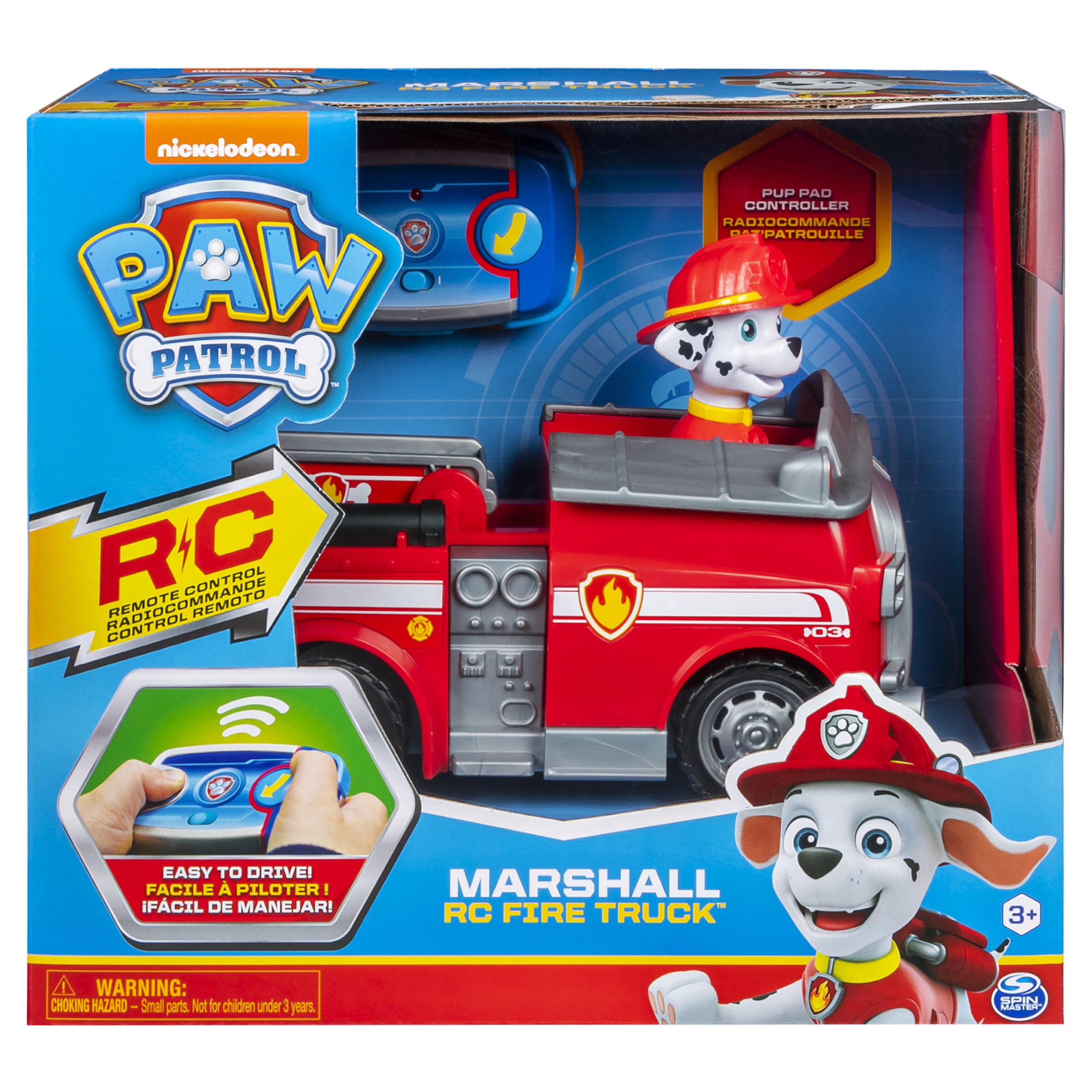 SPIN MASTER™ PAW Patrol - Marshall Feuerwehr Ferngesteuertes Auto rot